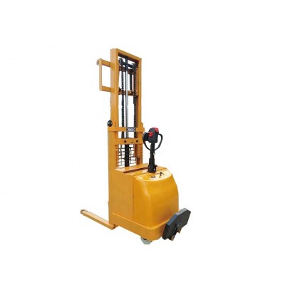 Fully electric pallet stacker with high quality  , Electric forklift pallet lifter 1T 3.5M ,semi electric stacker