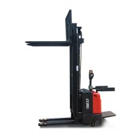 LTMG economic AC motor 1ton 1.5 ton 2 ton 3 ton electric stacker forklift cheap pallet stacker with 5 meter lifting height